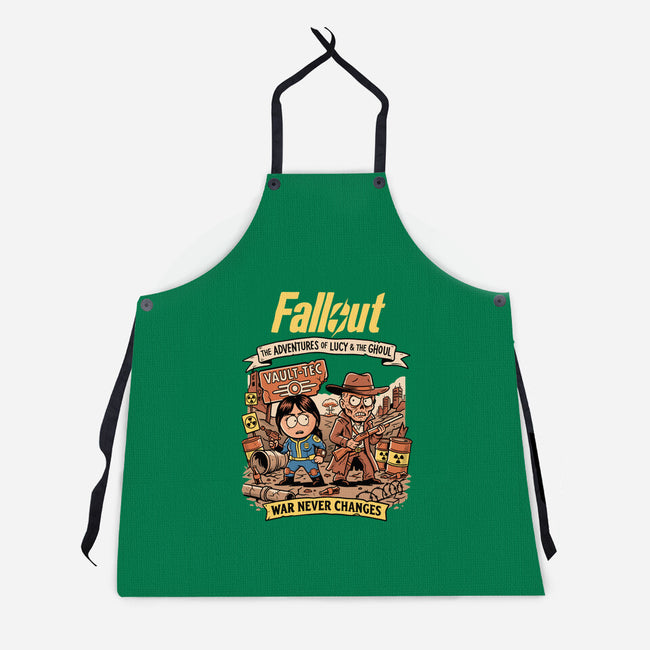 Wasteland Adventure-Unisex-Kitchen-Apron-P1yu5h