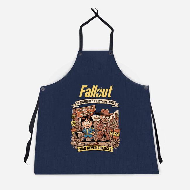 Wasteland Adventure-Unisex-Kitchen-Apron-P1yu5h