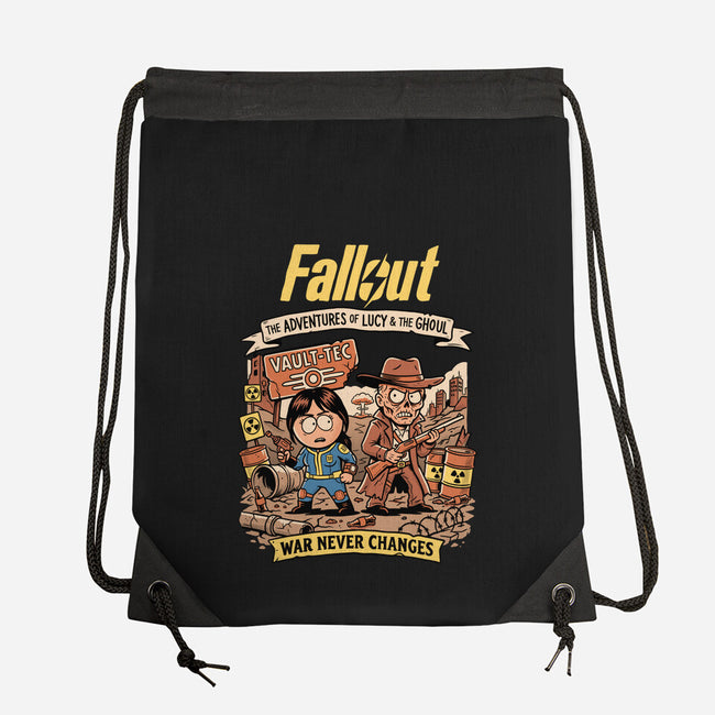 Wasteland Adventure-None-Drawstring-Bag-P1yu5h
