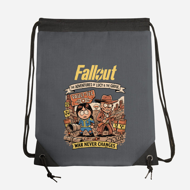 Wasteland Adventure-None-Drawstring-Bag-P1yu5h