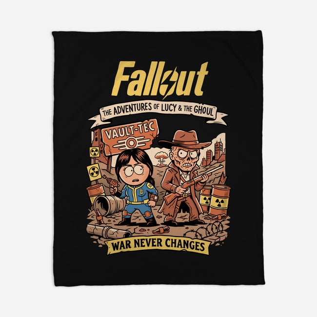 Wasteland Adventure-None-Fleece-Blanket-P1yu5h