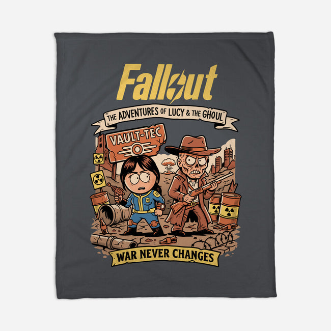 Wasteland Adventure-None-Fleece-Blanket-P1yu5h
