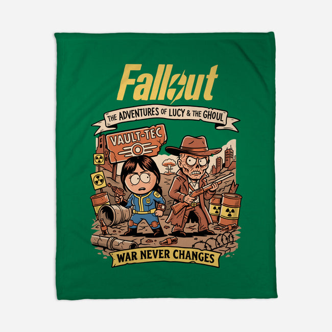Wasteland Adventure-None-Fleece-Blanket-P1yu5h