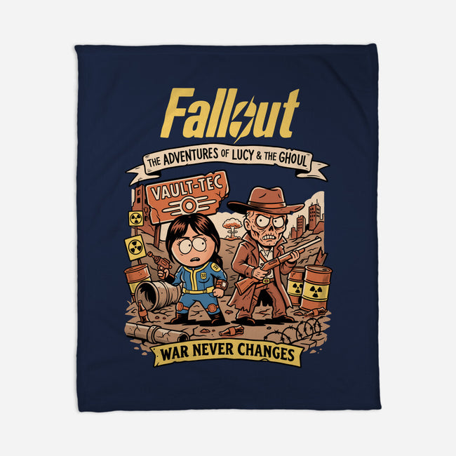 Wasteland Adventure-None-Fleece-Blanket-P1yu5h