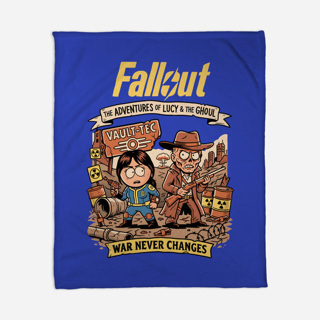 Wasteland Adventure-None-Fleece-Blanket-P1yu5h