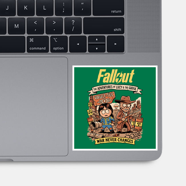 Wasteland Adventure-None-Glossy-Sticker-P1yu5h