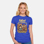 Wasteland Adventure-Womens-Fitted-Tee-P1yu5h