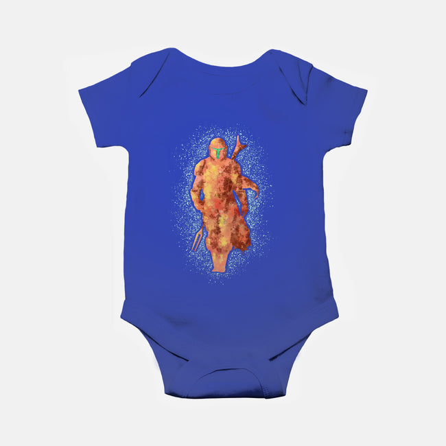 Mando Silhouette-Baby-Basic-Onesie-nickzzarto