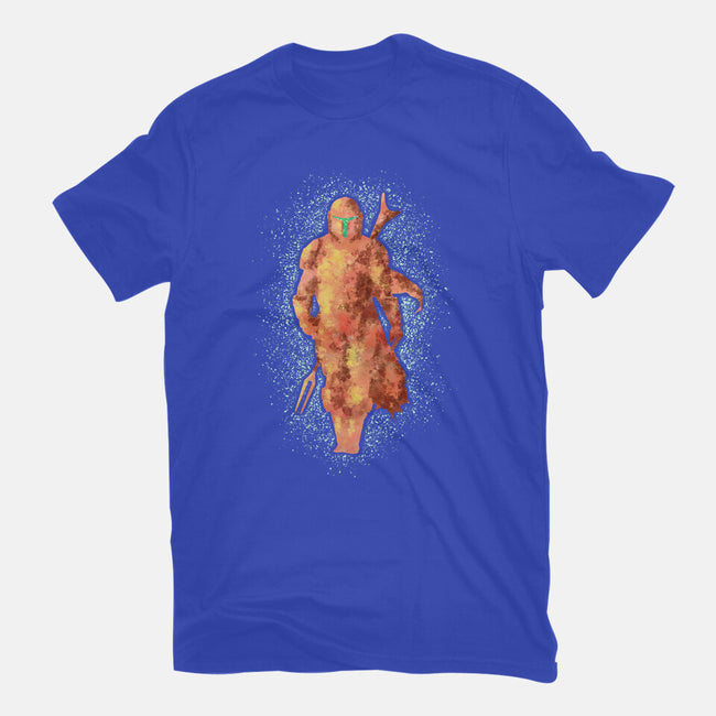 Mando Silhouette-Womens-Fitted-Tee-nickzzarto