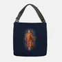 Mando Silhouette-None-Adjustable Tote-Bag-nickzzarto