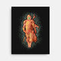 Mando Silhouette-None-Stretched-Canvas-nickzzarto