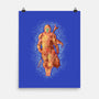 Mando Silhouette-None-Matte-Poster-nickzzarto