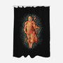 Mando Silhouette-None-Polyester-Shower Curtain-nickzzarto