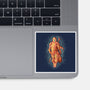 Mando Silhouette-None-Glossy-Sticker-nickzzarto