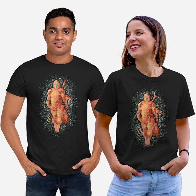 Mando Silhouette-Unisex-Basic-Tee-nickzzarto