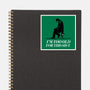 Too Old For This Noir-None-Glossy-Sticker-rocketman_art