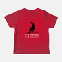 Too Old For This Noir-Baby-Basic-Tee-rocketman_art