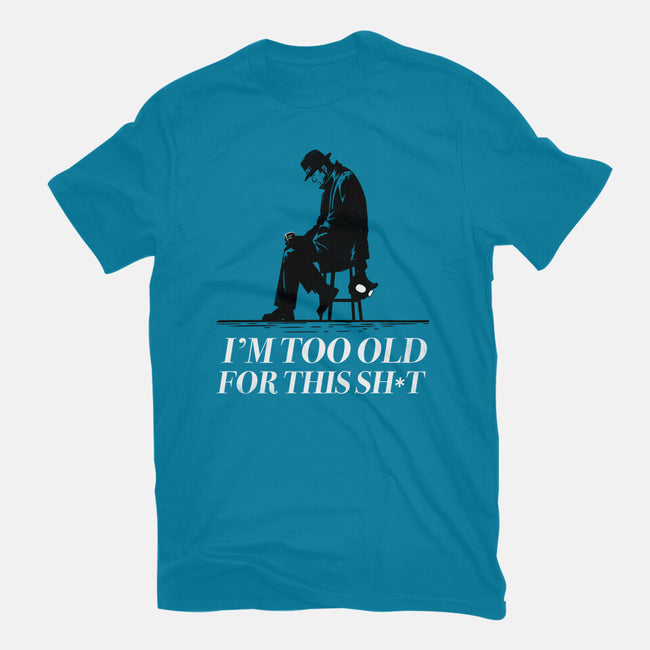 Too Old For This Noir-Mens-Premium-Tee-rocketman_art