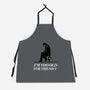 Too Old For This Noir-Unisex-Kitchen-Apron-rocketman_art