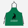 Too Old For This Noir-Unisex-Kitchen-Apron-rocketman_art