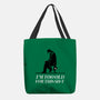 Too Old For This Noir-None-Basic Tote-Bag-rocketman_art