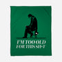 Too Old For This Noir-None-Fleece-Blanket-rocketman_art