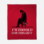 Too Old For This Noir-None-Fleece-Blanket-rocketman_art