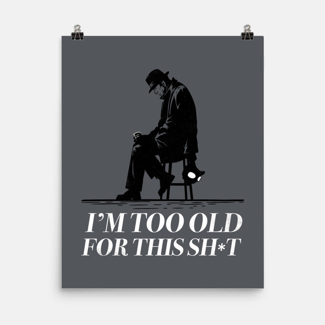 Too Old For This Noir-None-Matte-Poster-rocketman_art