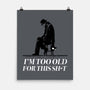 Too Old For This Noir-None-Matte-Poster-rocketman_art