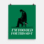 Too Old For This Noir-None-Matte-Poster-rocketman_art