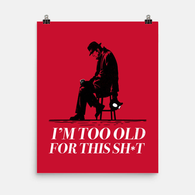Too Old For This Noir-None-Matte-Poster-rocketman_art