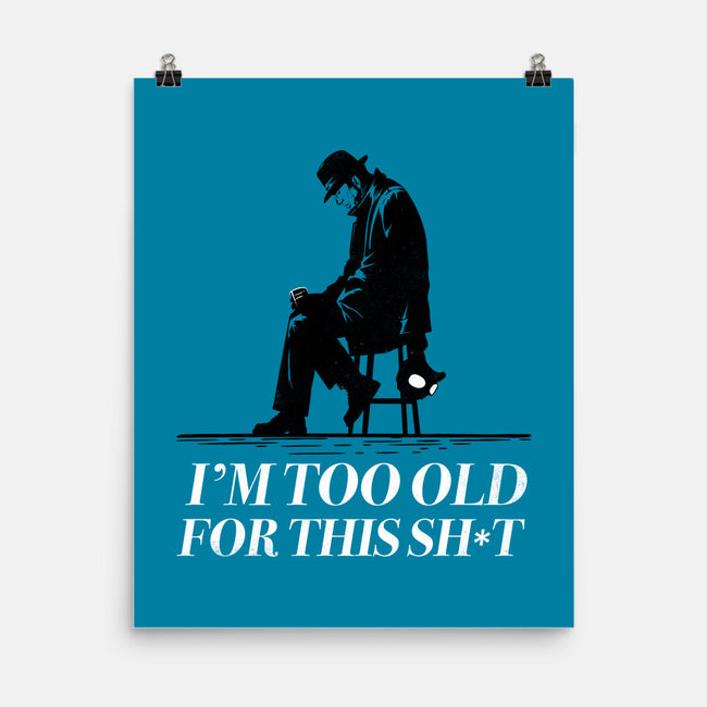 Too Old For This Noir-None-Matte-Poster-rocketman_art