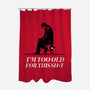Too Old For This Noir-None-Polyester-Shower Curtain-rocketman_art