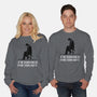 Too Old For This Noir-Unisex-Crew Neck-Sweatshirt-rocketman_art