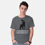 Too Old For This Noir-Mens-Basic-Tee-rocketman_art