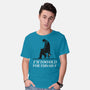 Too Old For This Noir-Mens-Basic-Tee-rocketman_art