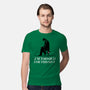 Too Old For This Noir-Mens-Premium-Tee-rocketman_art