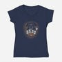 The Forgotten Call-Womens-V-Neck-Tee-Loobs