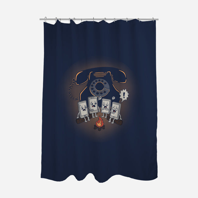 The Forgotten Call-None-Polyester-Shower Curtain-Loobs