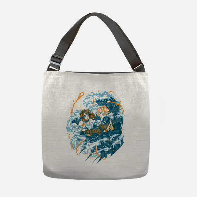 Between The Waves-None-Adjustable Tote-Bag-Estudio Horta