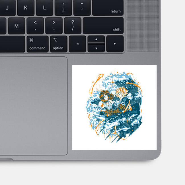 Between The Waves-None-Glossy-Sticker-Estudio Horta