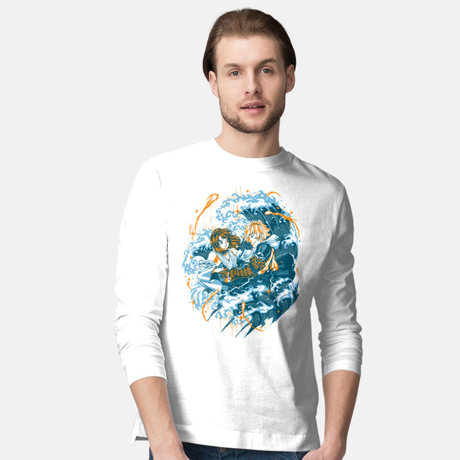 Between The Waves-Mens-Long Sleeved-Tee-Estudio Horta