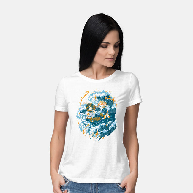 Between The Waves-Womens-Basic-Tee-Estudio Horta