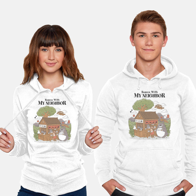 Ramen With My Neighbor-Unisex-Pullover-Sweatshirt-GODZILLARGE