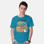 Ramen With My Neighbor-Mens-Basic-Tee-GODZILLARGE