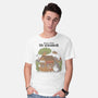 Ramen With My Neighbor-Mens-Basic-Tee-GODZILLARGE
