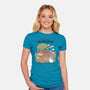 Ramen With My Neighbor-Womens-Fitted-Tee-GODZILLARGE