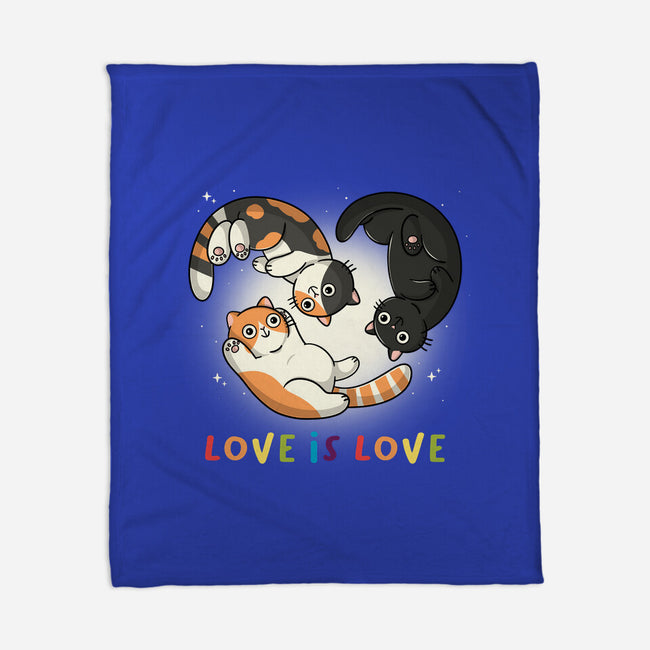 Love Is Always Love-None-Fleece-Blanket-Freecheese