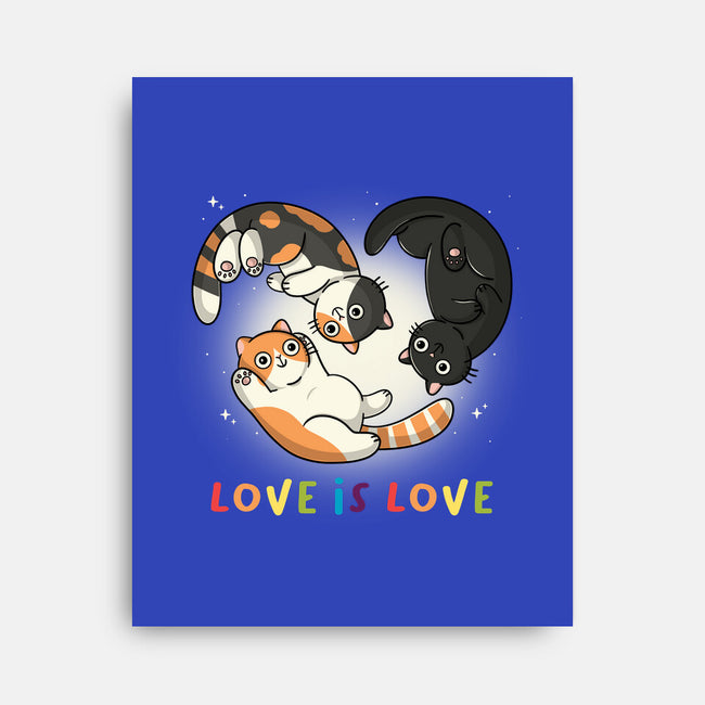 Love Is Always Love-None-Stretched-Canvas-Freecheese