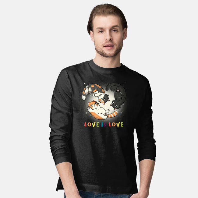 Love Is Always Love-Mens-Long Sleeved-Tee-Freecheese